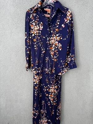 Conjunto Camisa Vestido Mujer 5/6 Pequeña Discoteca Años 70 Vintage Leslie J Bergdorf Goodman Foto 1 de 4