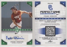 2015 Leaf Perfect Game National Showcase Green /10 Frank Vesuvio #PG-FV1 Auto