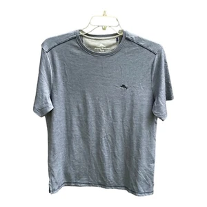 Tommy Bahama Blue Gray T Shirt Medium Mens - Picture 1 of 4