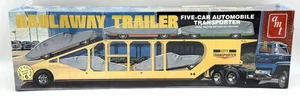 AMT Modellbausatz - Haulaway Trailer - 5 Autotransporter - Maßstab 1:24 versiegelt #8252 - Bild 1 von 2