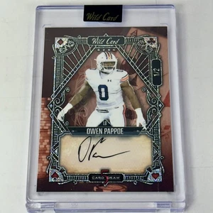 Owen Pappoe 2023 Wild Card 5 Card Draw #78 Auto RC /2 - Picture 1 of 2