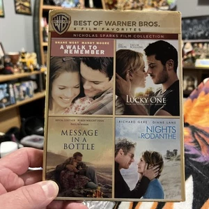 Walk To Remember, Lucky One, Message In A Bottle, Nights In Rodanthe DVD SLEEVE - Imagen 1 de 3