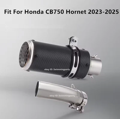 Silenciador de escape tubo de enlace medio silenciador escape moto Honda CB750 Hornet 2023-2025 Foto 1 de 4