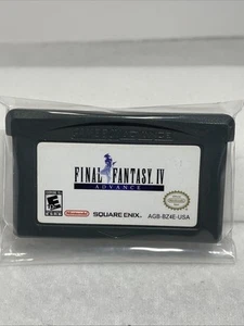 Final Fantasy IV 4 Advance GBA cartuccia gioco autentica pulita e testata FUNZIONANTE - Foto 1 di 4