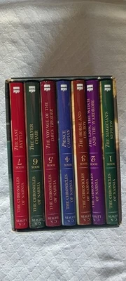 Complete Box Set 1-7 THE CHRONICLES OF NARNIA C.S. Lewis 1994 HarperCollins HBDJ - Image 1 of 4