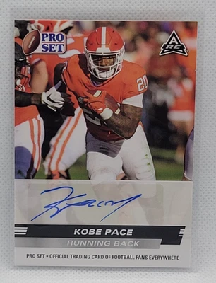 2022 Pro Set Kobe Pace RC Auto #PSA-KP1 - Image 1 of 2