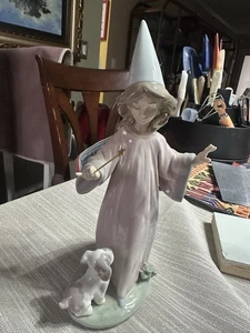 Lladro 6170 "Under My Spell" Porzellan 1994 Premiere Figur in Box 9 1/2" groß - Bild 1 von 5