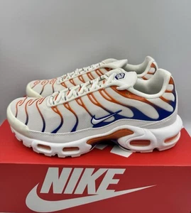 Nike Air Max Plus UK 6.5 Summit White Racer Blue DZ3671 103 - Picture 1 of 9