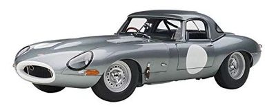 AUTOart 1/18 Jaguar Lightweight E-type Silver Composite Die-cast Model Car - Image 1 of 4