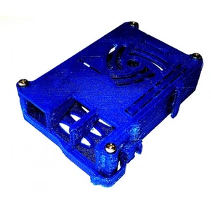 Case contenitore per Raspberry PI 2 3 montaggio verticale DIN stampato PLA - Imagen 1 de 7