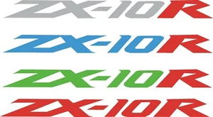 ZX6R ZX7R ZX9R ZX10R ZX12R   Sticker Decal x 4.   Choice of 19 colours - Imagen 1 de 5