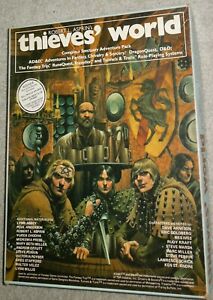 Vintage 1981 Chaosium Robert  Asprins' Thieves World Fantasy AD&D RPG, Box Only