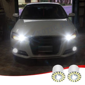 1156 BA15s 7506 6000K Xenon White 4014 SMD LED Daytime Running Light DRL bulbs - Picture 1 of 12