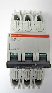 MERLIN GERIN MGN61361 D 6A MULTI9 C60 CIRCUIT BREAKER - Picture 1 of 6