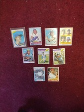 8 Topps Baseball Cards Robin Yount Milwaukee Brewers Paul Molitor Rookie RARE