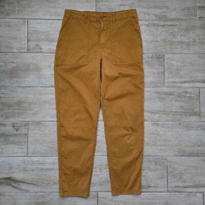 Sanctuary Utility Pants Women's Burnt Orange Patch Pocket Button Waist 30 - Image 1 of 4