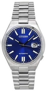 Citizen Tsuyosa Acciaio Inossidabile Blu Automatico NJ0150-81L 50M Orologio Uomo - Foto 1 di 4