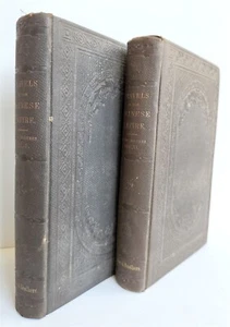 1855 A JOURNEY THROUGH CHINESE EMPIRE by M. HUC antique 2 VOLUMES w/ MAP - Picture 1 of 3