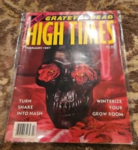 High Times Magazine February 1987 Issue 138 Grateful Dead Special Issue - Picture 1 of 3