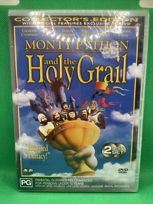 MONTY PYTHON AND THE HOLY GRAIL: COLLECTOR’S EDITION (1974) DVD (2-DISC SET) NEW - Image 1 of 3