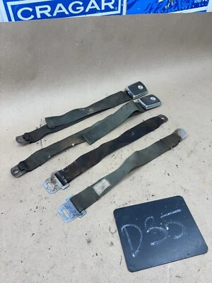 LOTE DE PROYECTO CINTURONES DE SEGURIDAD FORD MUSTANG 1964-1970 COMET GALAXIE TORINO CYCLONE 69 70 Foto 1 de 4