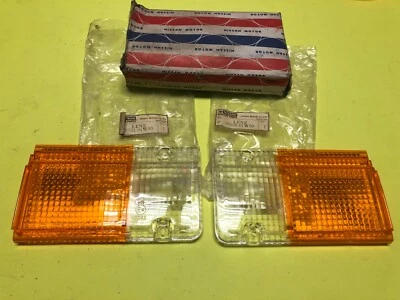 Juego de lentes de luz trasera Datsun 720 1979-1982 genuino nuevo Foto 1 de 4