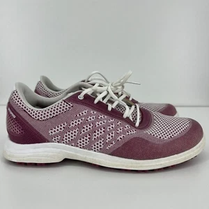 Adidas scarpe da golf donna taglia 8 Alphaflex Power Berry bianco viola FX4060 - Foto 1 di 9