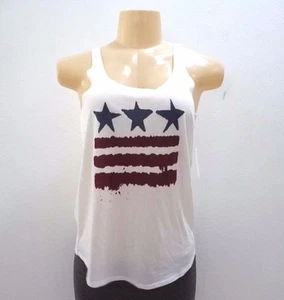NEW VOLCOM SUMMER FLAG TANK TOP TEE SHIRT SMALL XX174 - Picture 1 of 3