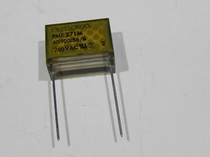 PME271M647K 0.47UF 275VAC EVOX RIFA CLASS X2 METAL PAPER RADIAL CAPACITOR - Picture 1 of 3