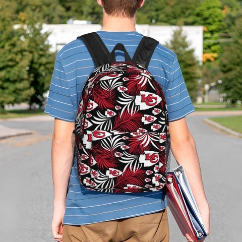 Kansas City Chiefs Fans Lightweight Backpack Student Backpack Print School Bag Cover