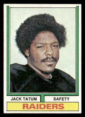 1974 Topps #14 Jack Tatum- NM - Image 1 of 2