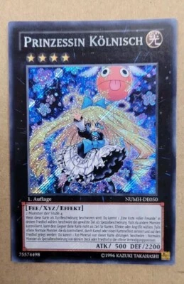 YuGiOh Prinzessin Kölnisch NUMH-DE050 Secret Rare Good 1st - Bild 1 von 2