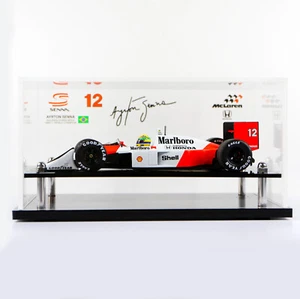 Ayrton Senna McLaren MP4/4 1988 F1 World Champion 1:18 Case*Car Not Included - Picture 1 of 7