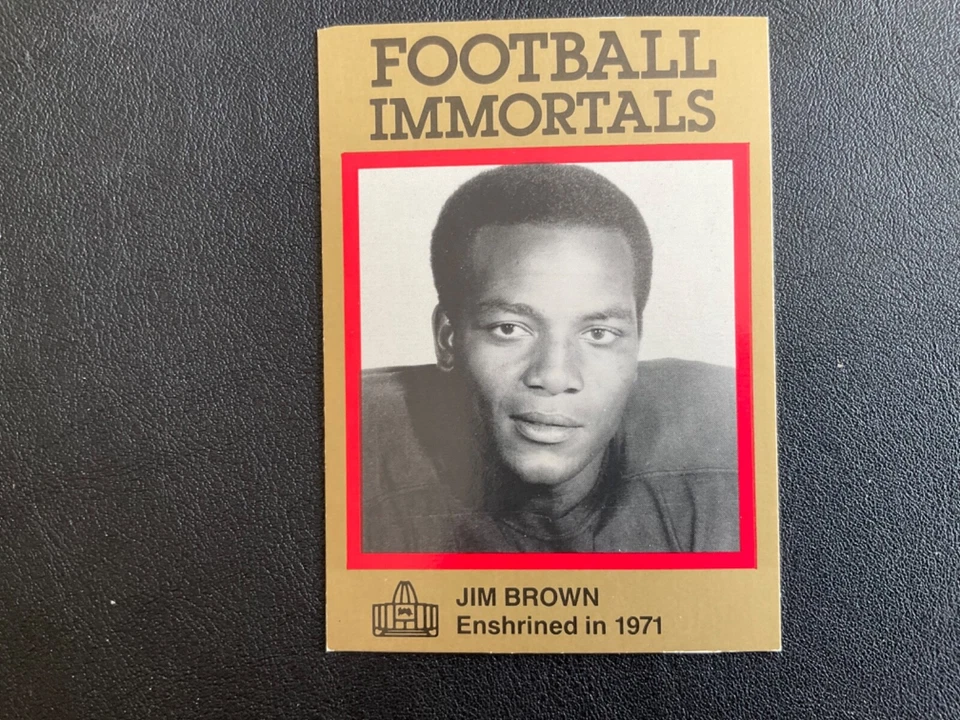 1985-88 FOOTBALL IMMORTALS 1-45 PICK CARDS YOU WANT - Image 1 of 1
