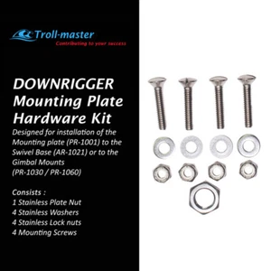 Kit de hardware de montaje Downrigger para PENN Fathom-Master Base NUEVO por Troll-Master - Imagen 1 de 3