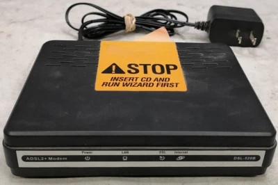 D-Link ADSL2+ Ethernet Modem (DSL-520B) - Image 1 of 4