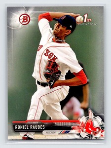 2017 Bowman #BP6 Roniel Raudes   Prospects Boston Red Sox