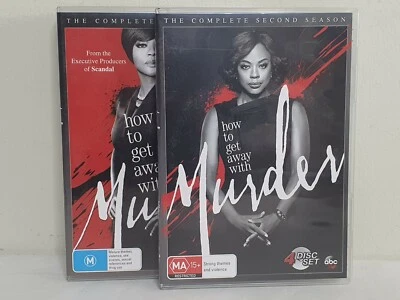 How to Get Away With Murder First & Second Season DVD Season 1 & 2 Complete - Image 1 of 3