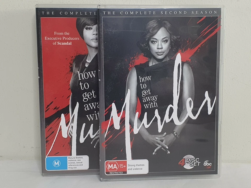 How to Get Away With Murder First & Second Season DVD Season 1 & 2 Complete - Image 1 of 3