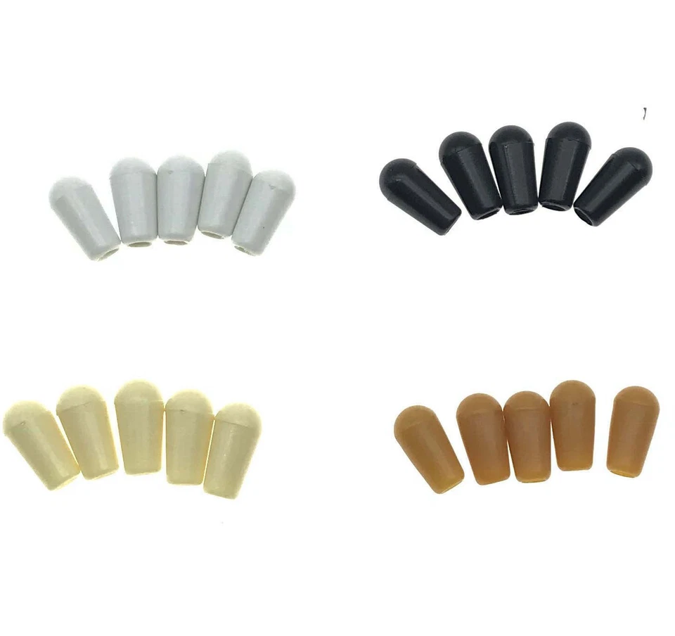 5pcs Imperial Guitar Toggle Switch Tips Switch Knob for Gibson Les Paul 4 Colors
