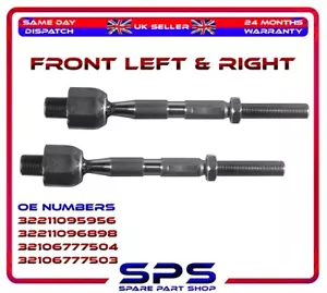 2X Inner Tie Rod For BMW 3 (E46) Z4 (E86) (E85) 32211095956 32211096898 - Picture 1 of 6