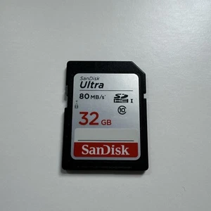  SanDisk Ultra SDHC Card 80mb/s* 32GB CLASS 10 - Picture 1 of 1
