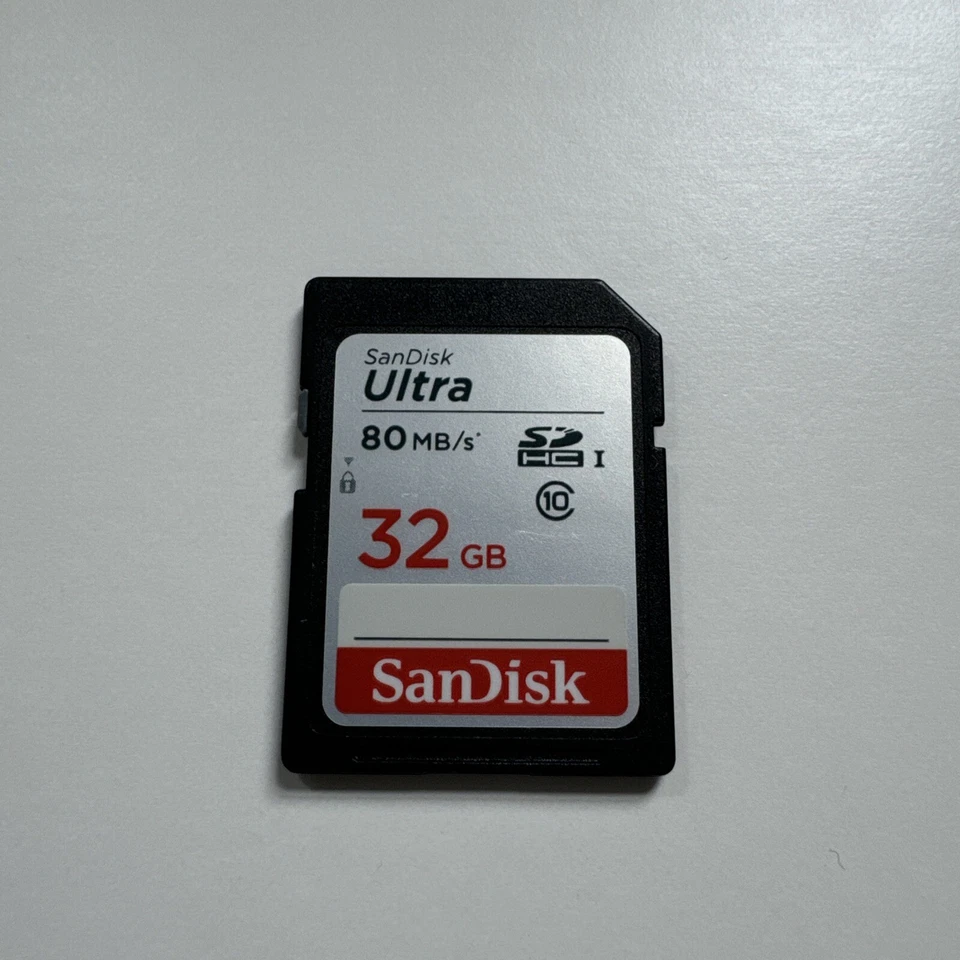  SanDisk Ultra SDHC Card 80mb/s* 32GB CLASS 10 - Image 1 of 1