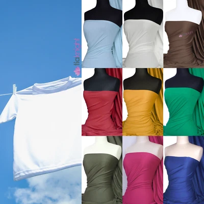 Cotton Elastane 70" Wide Jersey 4 Way Stretch Fabric- Q35AA By Tia Knight - Image 1 of 4