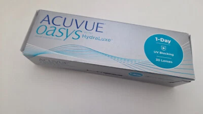 Acuvue Oasys with HydraLuxe Kontaklinsen Tageslinsen -1,5 Neu (27 Stück) - Bild 1 von 2