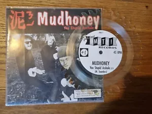 Mudhoney You Stupid Asshole SAW BLADE SHAPED CLEAR VINYL Empty Records - Picture 1 of 9