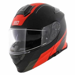 Origine Delta Basic Helmet Division Red Matte Black - Modular Flip Up Motorcy... - Picture 1 of 8