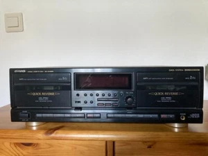 AIWA AD-WX929 Stereo HiFi  Kassettendeck-Doppeltapedeck 2xCinch Kabel - Bild 1 von 5