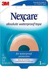 Nexcare Absolute Waterproof Tape 1 Inch X 5 Yards, 1ea (Pack of 4)