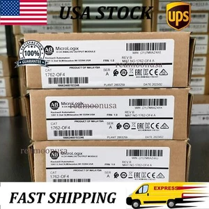 New Factory Sealed Allen-Bradley 1762-OF4 SER A Analog Output Module 1762OF4 - Picture 1 of 7